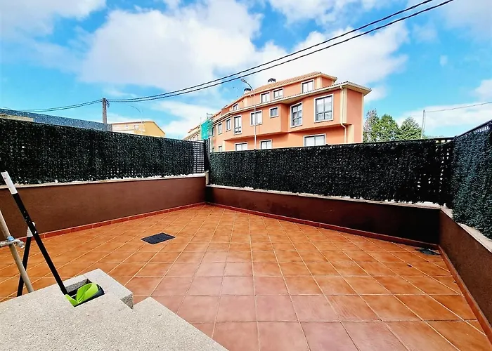 Con Terraza Y Piscina アパート